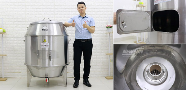 Hướng dẫn sử dụng lu quay gà vịt dùng than, gas đúng cách
