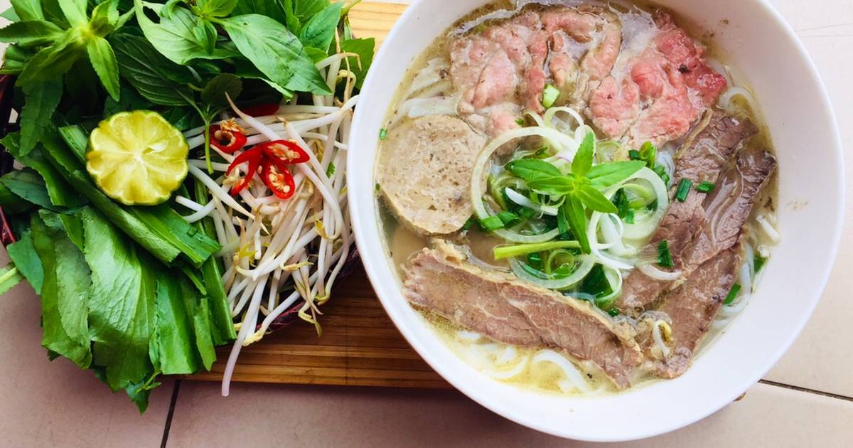 Bạn có biết sự khác nhau của phở bò Hà Nội và phở bò Nam Định?
