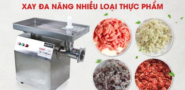 Những ưu điểm nổi trội của máy xay thịt công nghiệp