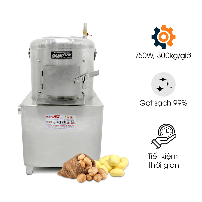Máy cạo vỏ khoai tây NS-XTP15