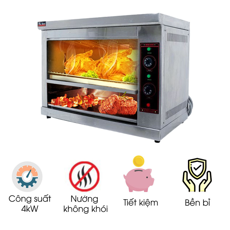 Lò nướng Salamander dùng điện AT937