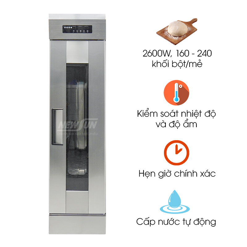 Tủ ủ bột NEWSUN 16 khay XF-16H (1 buồng)