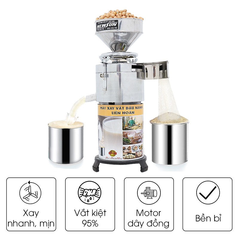 Máy xay đậu nành 370W (10-15kg/h)