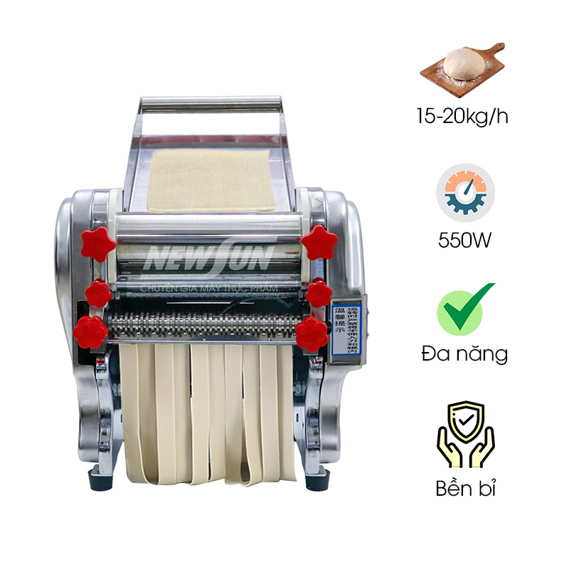 Máy cán và cắt sợi bột mì FKR-200 (mini)