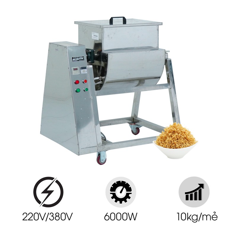 Máy rang chà bông 10kg
