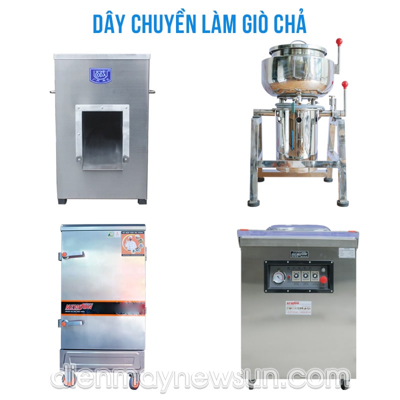 Dây chuyền làm giò chả