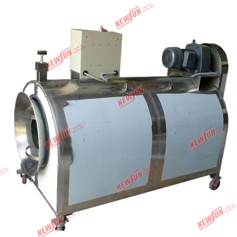 Máy rang hạt NS 30 lồng rang inox 304