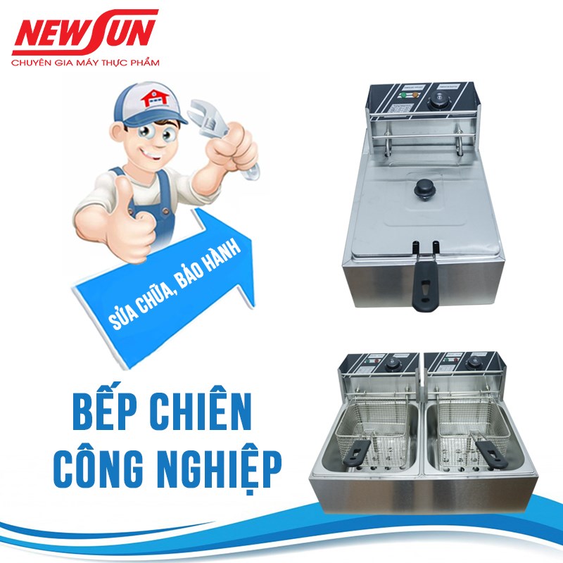 Dịch vụ bảo hành và sửa chữa bếp chiên NEWSUN chuyên nghiệp, nhanh chóng, tận tâm