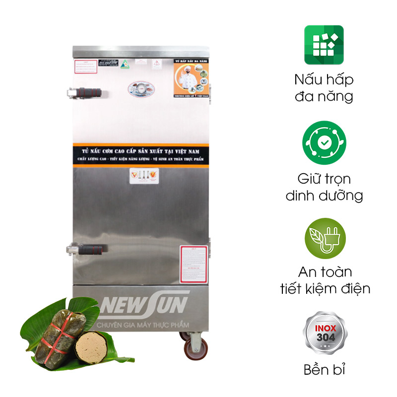 Tủ hấp giò chả 12 khay (72kg/mẻ )