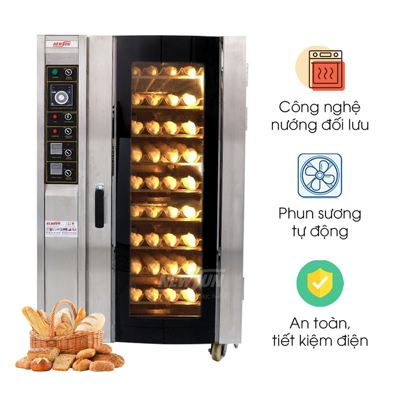 Lò nướng đối lưu 10 khay NEWSUN RX-10D (điện)
