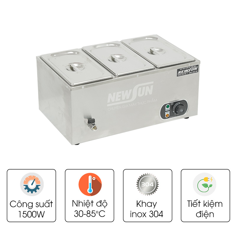 Bàn hâm nóng thức ăn HB-3V