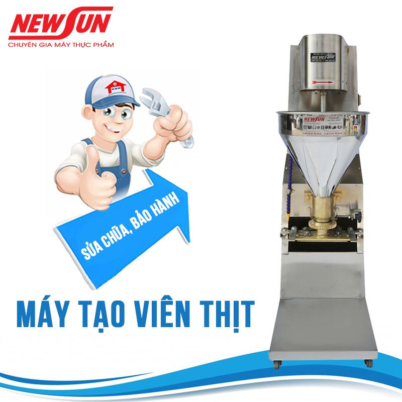 Dịch vụ bảo hành và sửa chữa máy tạo viên thịt