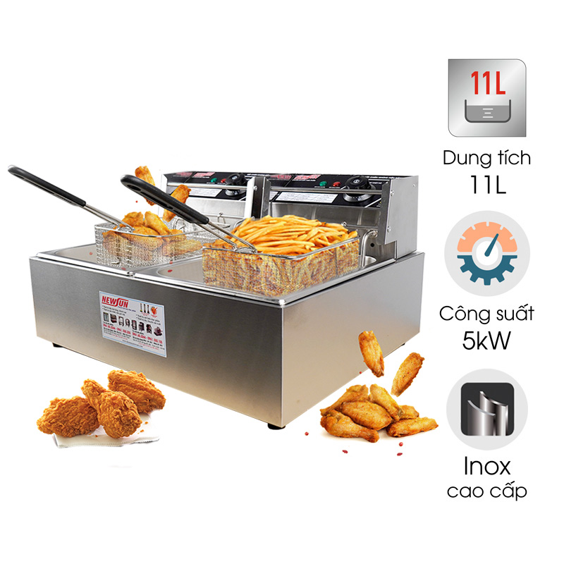 Bếp chiên đôi EF82