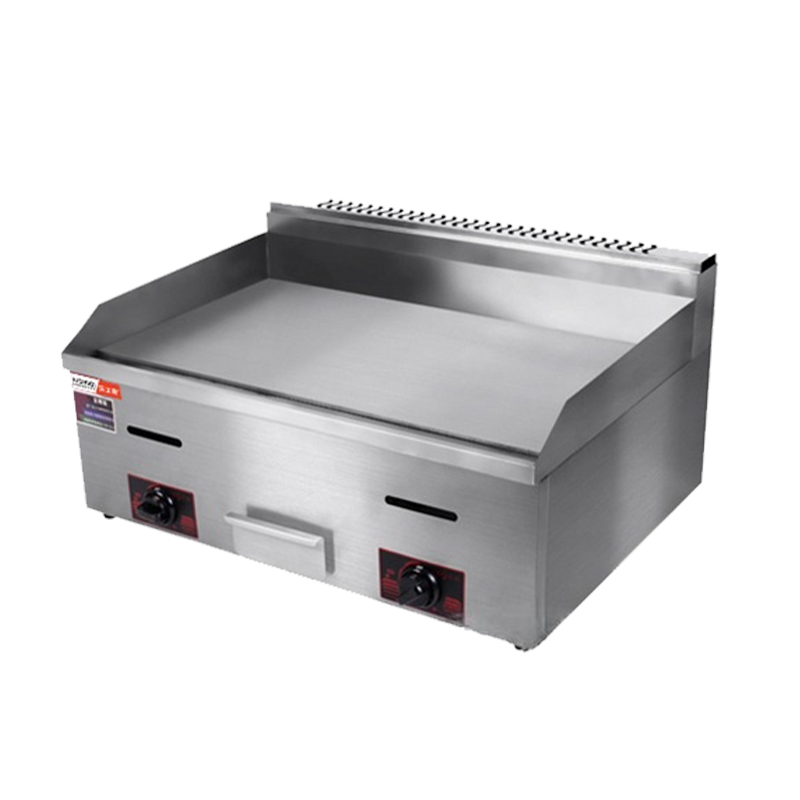Bếp chiên rán phẳng dùng gas