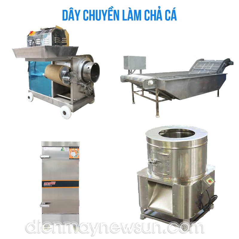Dây chuyền làm chả cá