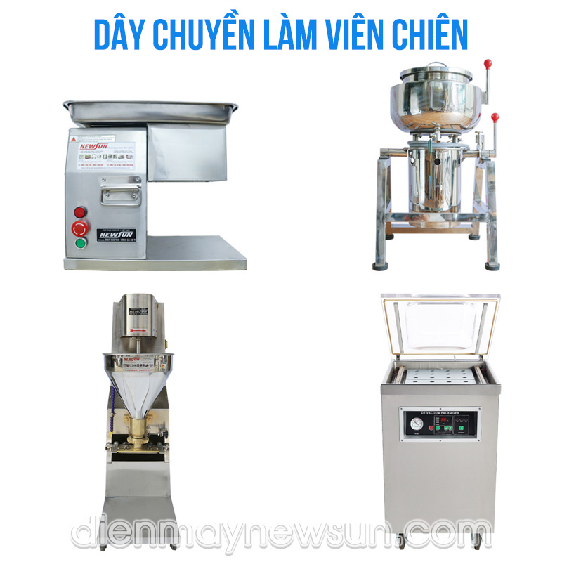 Dây chuyền làm viên chiên
