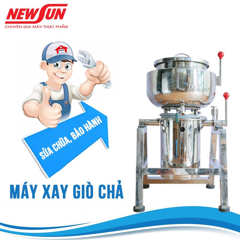 Dịch vụ bảo hành và sửa chữa máy xay giò chả NEWSUN