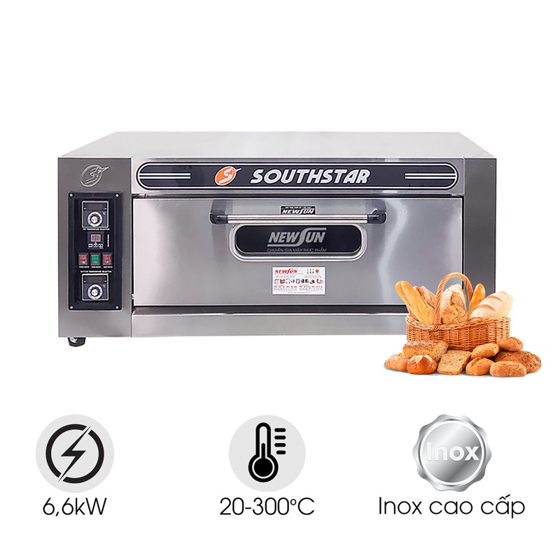 Lò nướng bánh Southstar 1 tầng 2 khay dùng điện YXD-20C