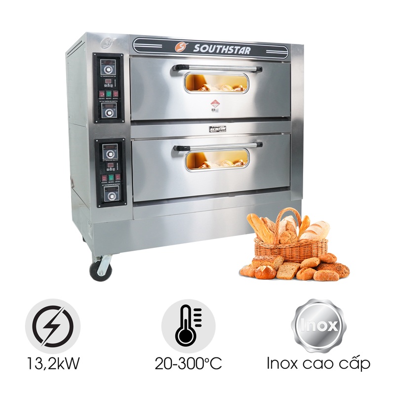 Lò nướng bánh Southstar 2 tầng 4 khay dùng điện YXD-40C