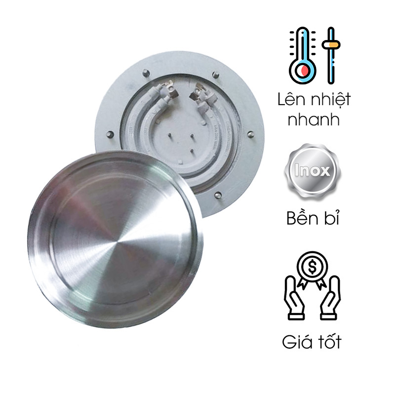 Mâm nhiệt, đĩa nhiệt nồi nấu phở điện
