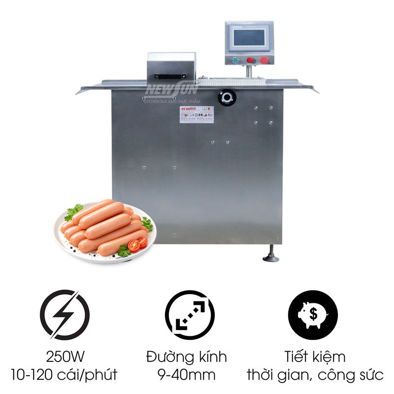 Máy buộc chỉ xúc xích công nghiệp tự động