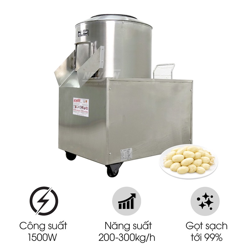 Máy cạo vỏ khoai tây NSTP-500