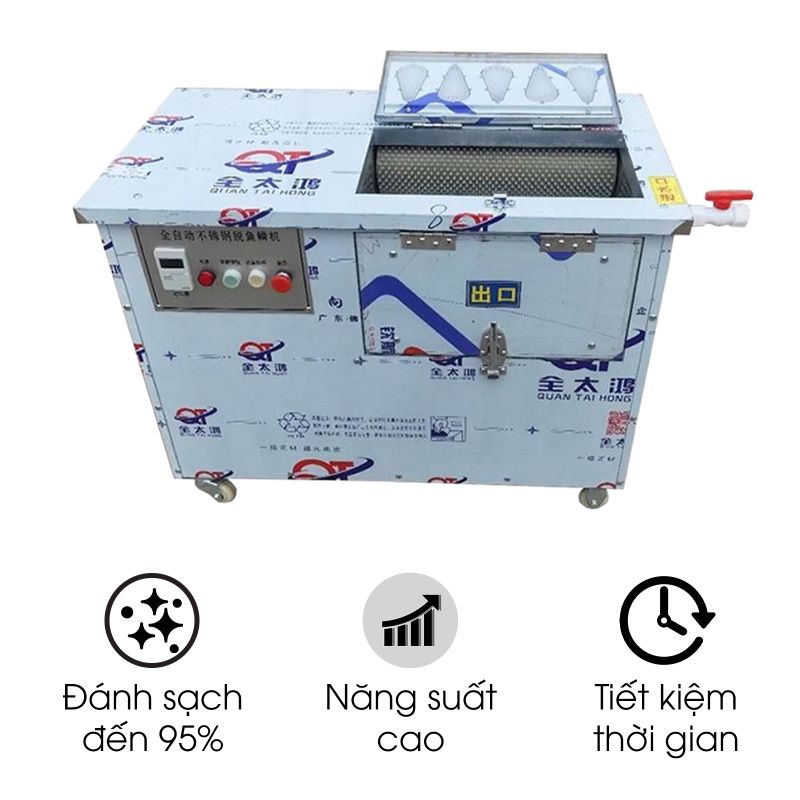 Máy đánh vảy cá