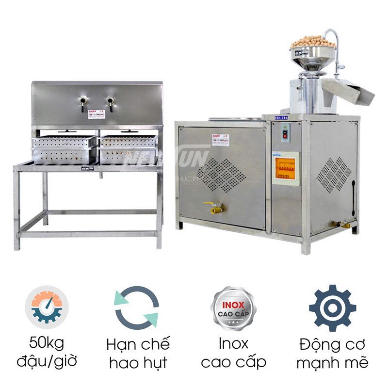 Máy làm đậu phụ liên hoàn 50kg