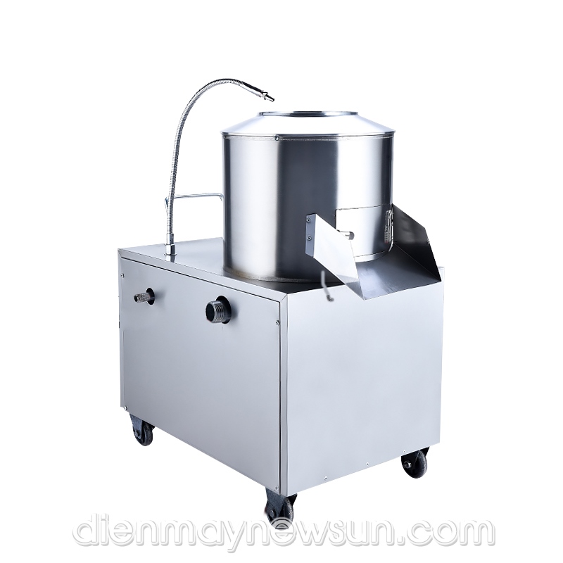 Máy lột chà vỏ quả sấu NSTP – 450