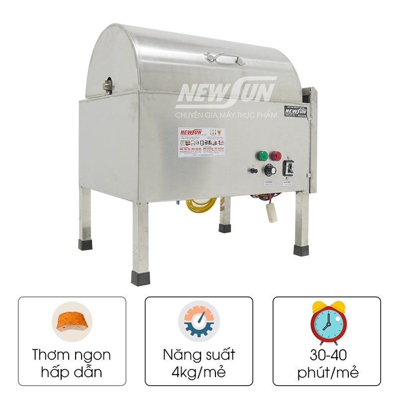 Máy nướng chả quế 1 khuôn