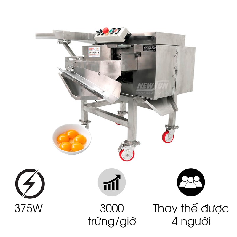 Máy tách lòng đỏ trứng gà DV-1 (3000 trứng/h)