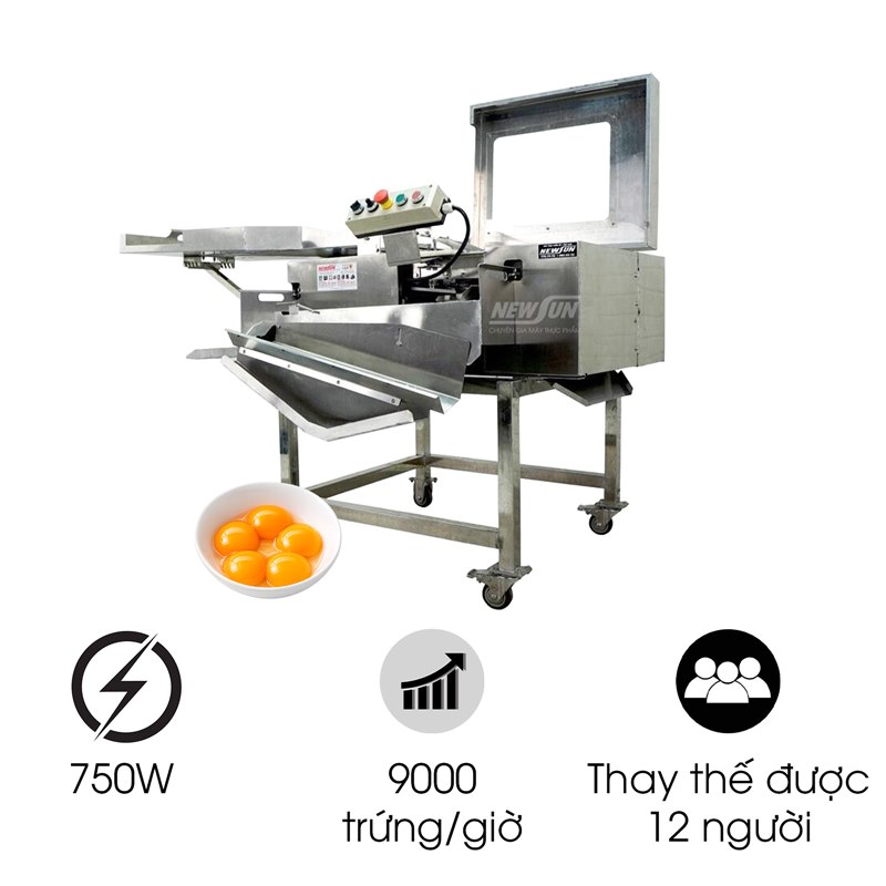 Máy tách lòng đỏ trứng gà DV-3 (9000 trứng/h)