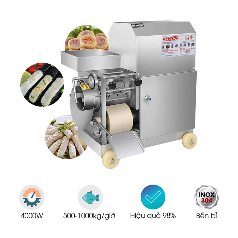 Máy tách xương cá NS-MTXC350