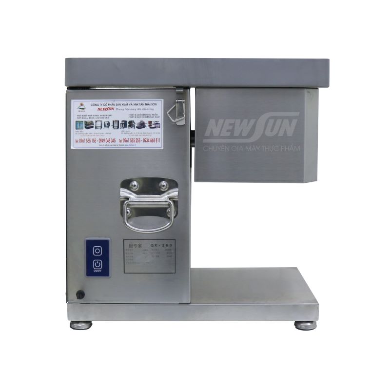 Máy cắt thịt tai mũi heo QX 260