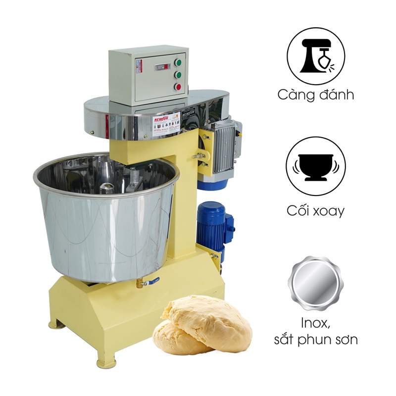 Máy trộn bột khung sắt phun sơn đặt hàng theo yêu cầu