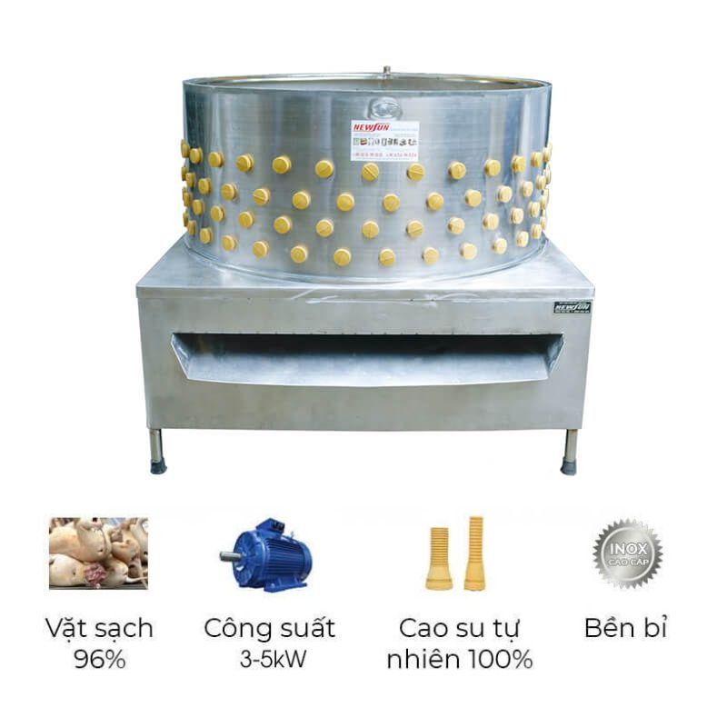 Máy vặt lông chó phi 80