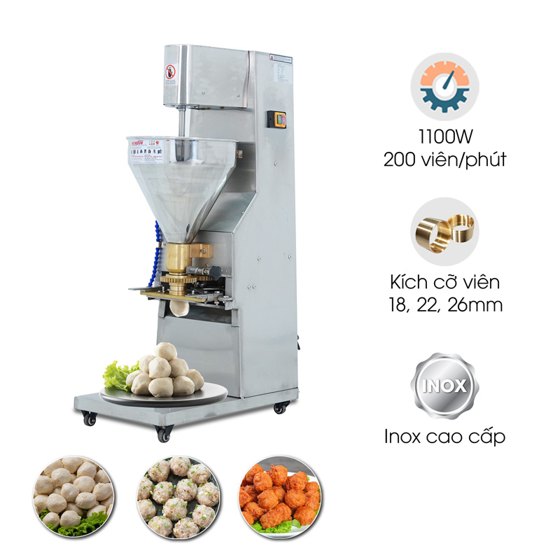 Máy viên thịt cối đồng