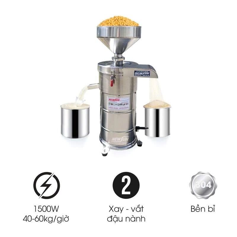 Máy xay đậu nành cao cấp NS-TGM130 (60kg/h)