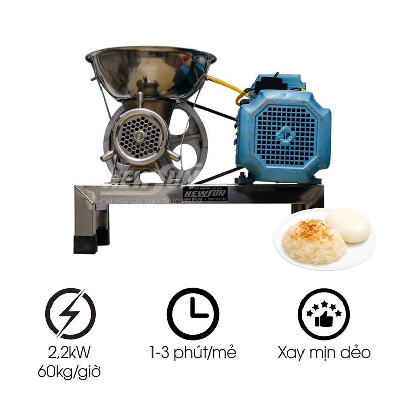Máy xay xôi làm bánh giầy 2,2kW
