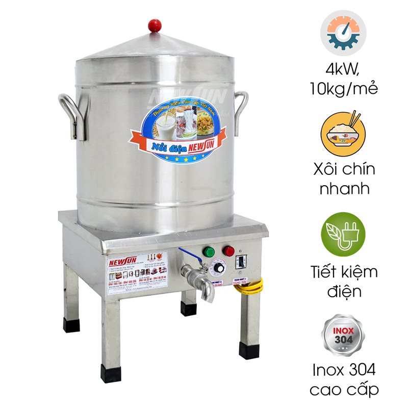 Nồi nấu xôi bằng điện 10kg