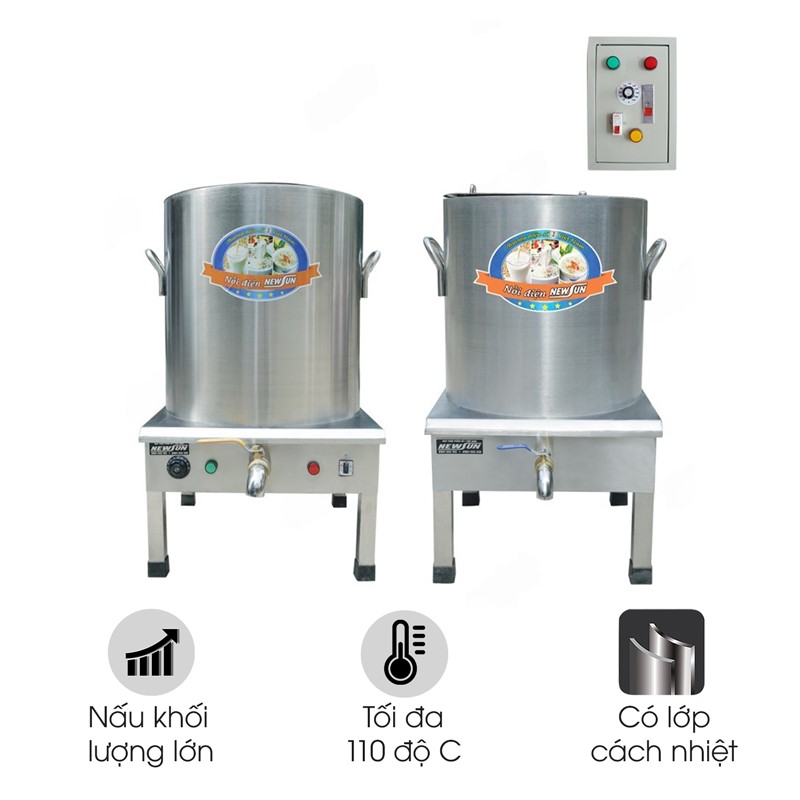 Nồi nấu lá công nghiệp