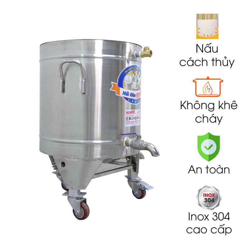 Nồi nấu sục đậu phụ bằng điện 50L