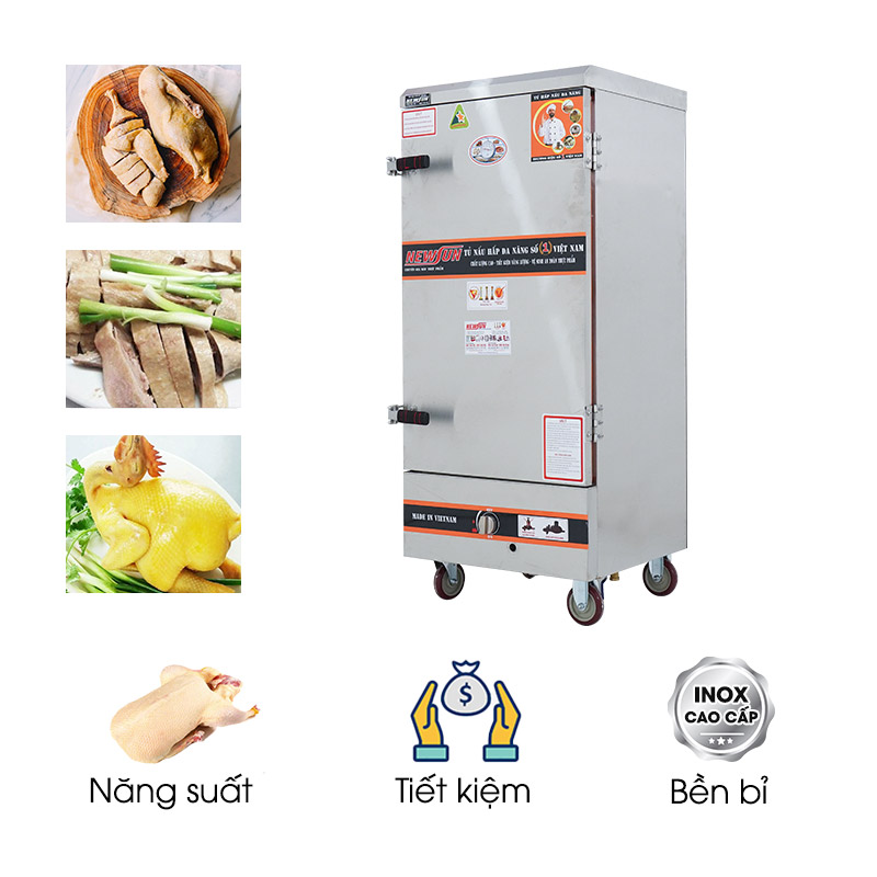 Tủ hấp gà vịt
