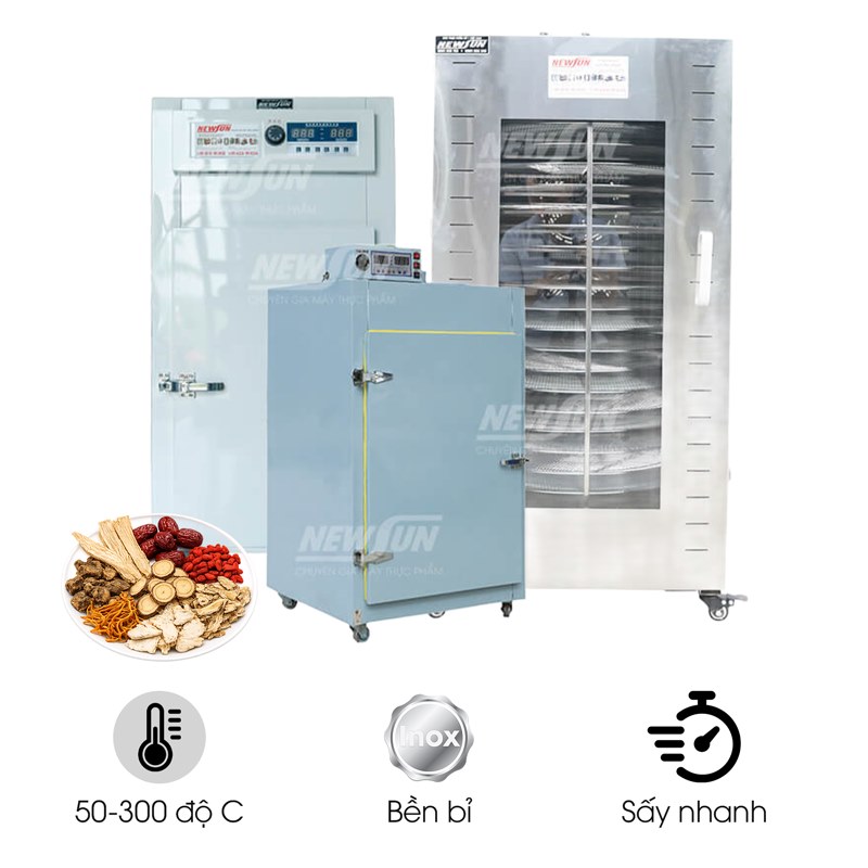 Tủ sấy dược liệu (thuốc đông y)