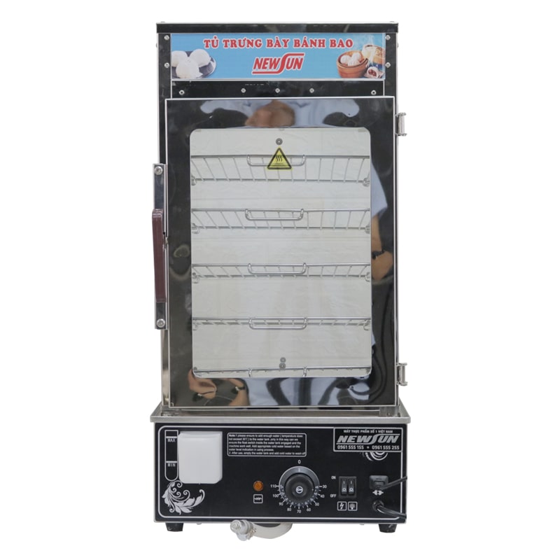 Tủ trưng bày bánh bao mini