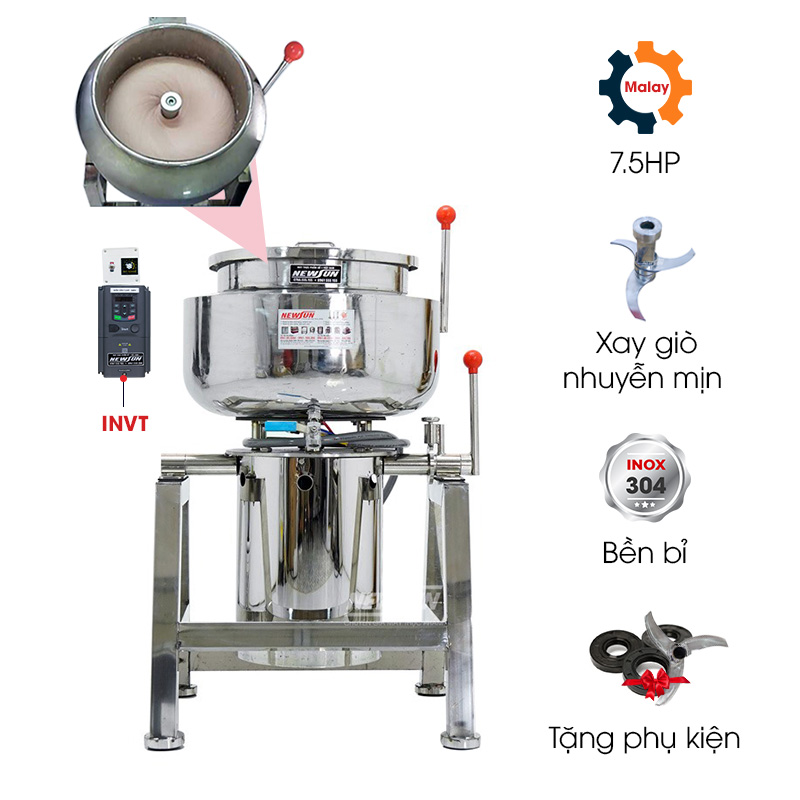 Máy làm giò chả 10kg/mẻ