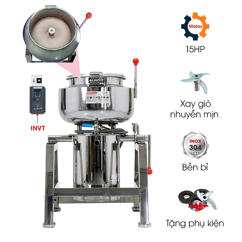 Máy xay chả lụa 20kg/mẻ