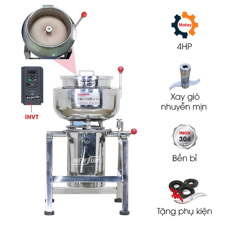 Máy xay giò chả 5kg/mẻ