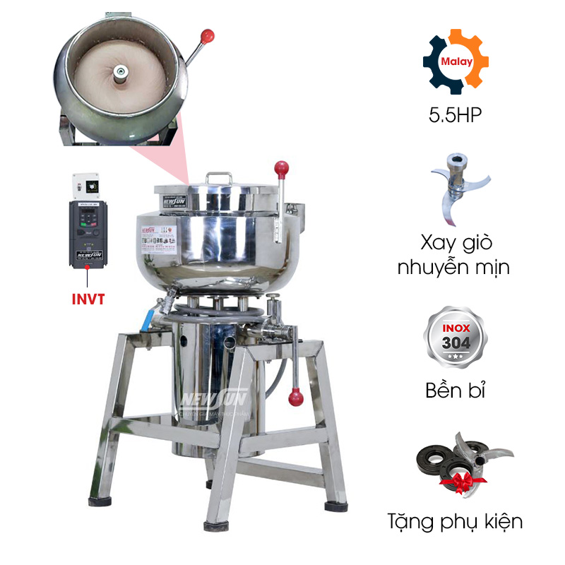 Máy xay giò chả 8kg/mẻ