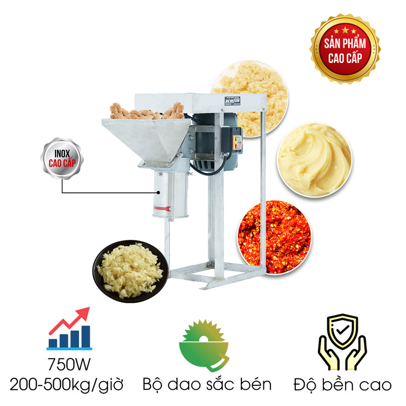 Máy thái vụn rau củ quả công nghiệp MG-766S